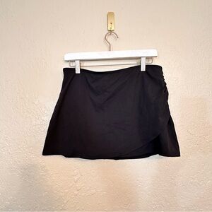 Lands end swim skirt split curve hem size 10